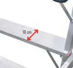 SM - Лестница-ножницы профессиональная алюминиевая с защищенной рабочей зоной - foto 0