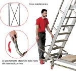 MFTS - Professional aluminium warehouse ladder - foto 3