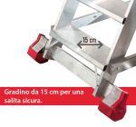 MFTS - Professional aluminium warehouse ladder - foto 2