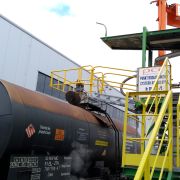 Special ladders for tank wagons - Special ladders made for taking samples in tank wagons.
